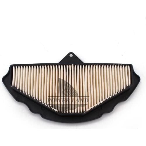 1pcs White Metal Motorcycle Air Filter Intake Air Cleaner OEM for KAWASAKI ZX10R ZX-10R 2008 2009 2010