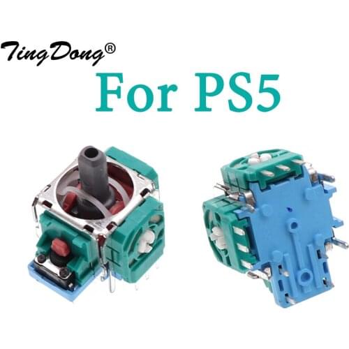 1PCS Original 3D Analog Joystick Grip stick repair parts Sensor Module Potentiometer For Sony Dualshock 5 PS5 Controller Gamepad