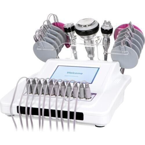 3 In 1 40KHz Unoisetion Rf Weight Loss Slimming Cellulite Removal EMS Muscle Stimulation Breast Massage Machine