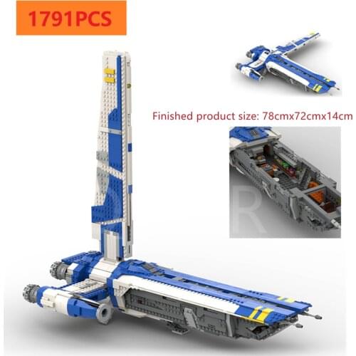 Mantisd Fighter Aircraft Model MOC Building Blocks Star Plan Space Series Fallen-Order Battleship Bricks Kids Toys DIY Xmas Gift