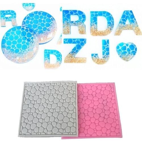 Water Ripples Mold Sea Wave Epoxy Resin Mold Ocean Pendant Jewelry Making Tools