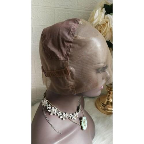 Full Transparent Swiss Lace Wig Cap For Making Full Lace Wigs With Adjustable Strap Custom Your Own Style Hairnet