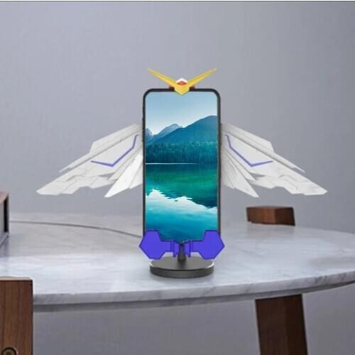 RegisBox Gundam Wireless Charger Angel Wing Mobile Phone Infrared Induction Wireless Charging Bracket ASD88