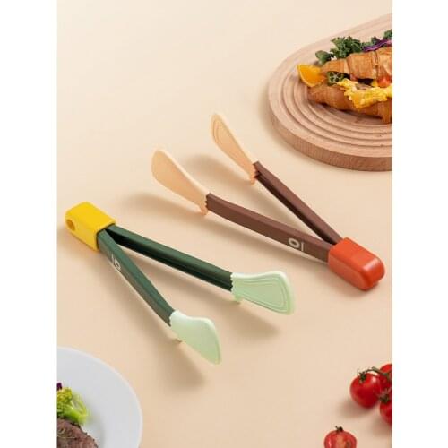 Silicone high temperature anti-hot kitchen steak clip clip food clip food home baked bread clip barbecue grill kitchen gadgets