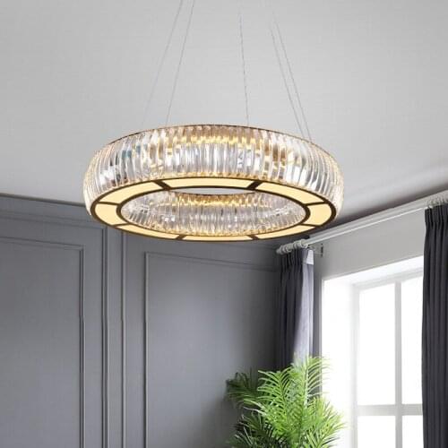 Modern led iron hanging lamp hanging lights lustre pendente chandelier pendant lamp bedroom living room