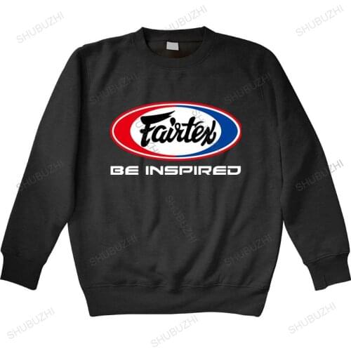 Autumn winter hoodies FAIRTEX BE INSPIRED hoodies men cotton sweatshirt autumn brand Sportswear Man crew neck hoodie