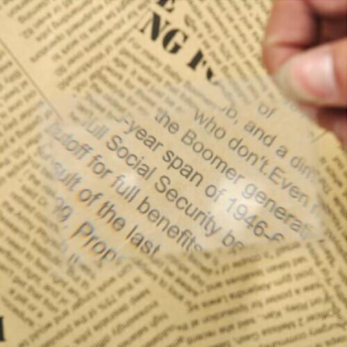 Credit Card Size Magnifier Reading Magnifying Glasses Lens Pocket magnifier