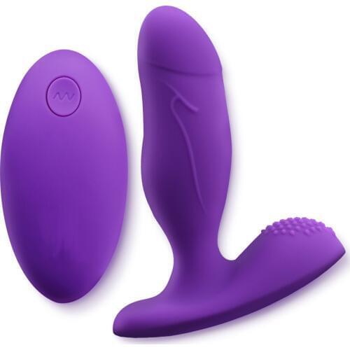 10 Speed Strap on Dildo Vibrator Wireless Remote Vagina G Spot Clitoris Stimulator Wearable Anal Vibrator Sex Toys USB Charging