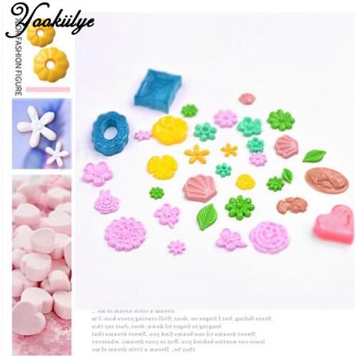 1pc Silicone Nail Art Carving Mold 3D Nail Art Decorations Flowers/leaves Relief Mould DIY UV Gel Nail Art Tools Manicure Tools