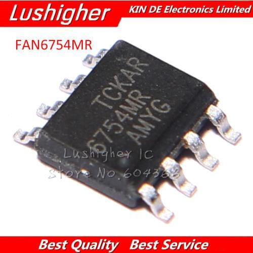 10pcs FAN6754 SOP8 FAN6754MR SOP LCD Management Chip New Original