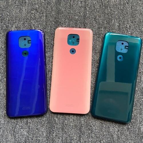 10/PCS 6.5" New For Motorola Moto G9 Play Back Housing Battery Cover Rear Door Case XT2081-1 High Quality