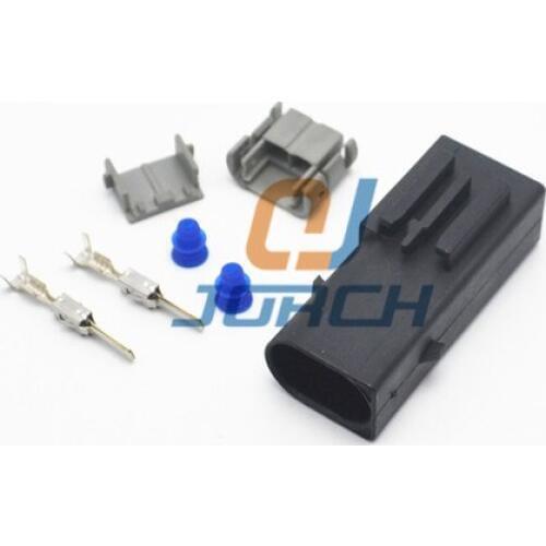 2 Pin waterproof male Automotive wiring Connector 3.5 series free shipping