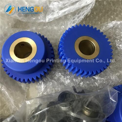 2 Pieces new Komori water stick gear 38 teeth, gear for komori machine