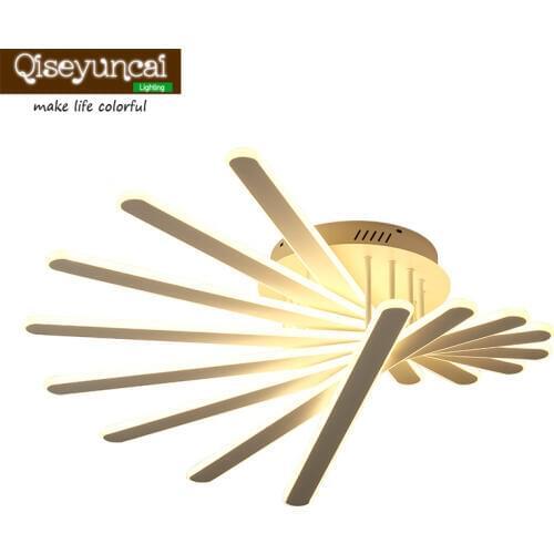 Qiseyuncai 2018 Nordic Postmodern acrylic ceiling lamp creative personality warm and romantic bedroom study living room lamps