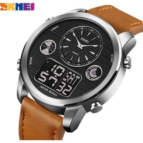 SKMEI Digital Sport Men Watches Brand Chrono Countdown Stopwatch Luxury Electronic LED Military Waterproof Wristwatch Relogio