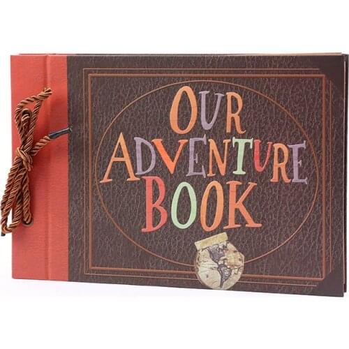 Photo Album Scrapbook Book Anniversary Wedding Adventure Memory Books 40 Pages Photocard Holder