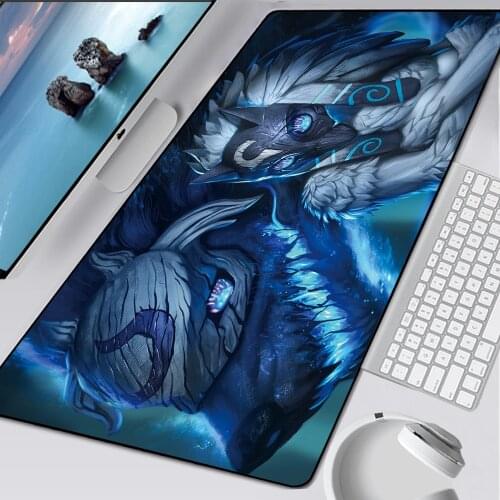 Kindred 90x40Cm Mouse Pad Gamer Large XXL Gaming MousePad Rubber Computer Office Keyboard Pad Laptop Desk Notbook Mat for LOL