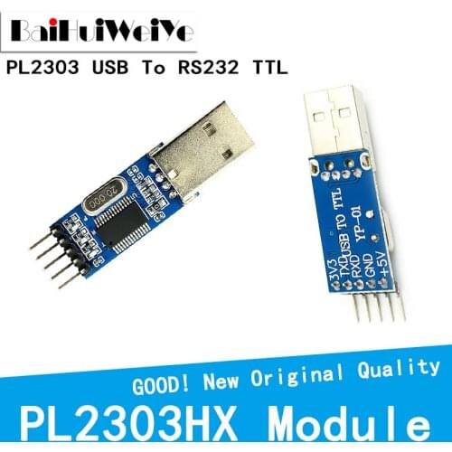 PL2303HX PL2303 USB To RS232 TTL Converter Adapter Module STC Microcontroller Brush Machine Board Programming unit In the nine u