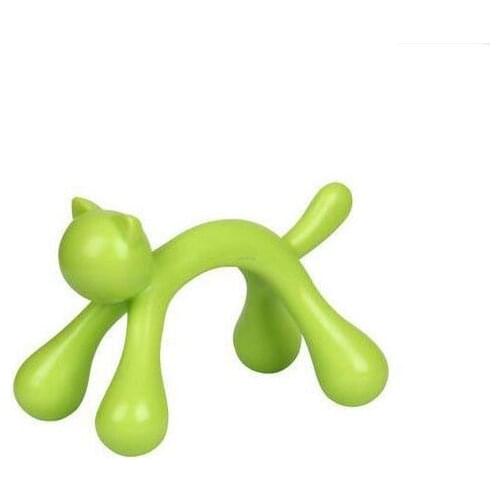 2017 New Cat Massager Back Cervical Spine Instrument Portable Manual Spine Dynamic Full Body Massager, Holiday Gift