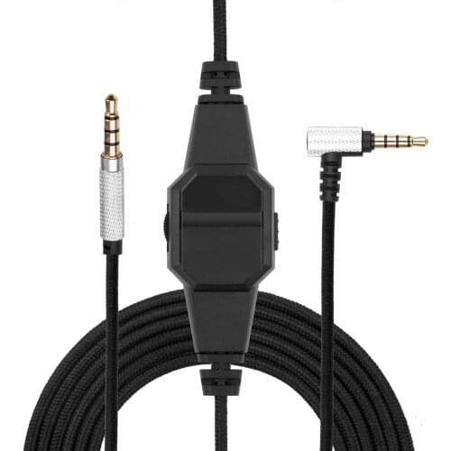 OFC Replacement Cable Exension Cord For Logitech G933 G633 G935 G635 Gaming Headsets With Clip Mute Funciton Volume Control