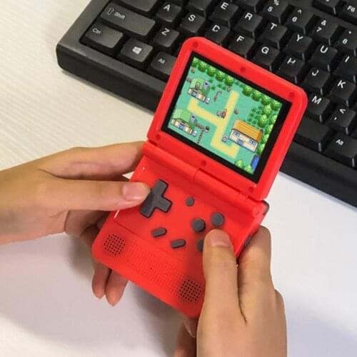 Handheld Game Console 3-inch IPS Screen Rechargeable ABS Game Mini Console Player for Boys