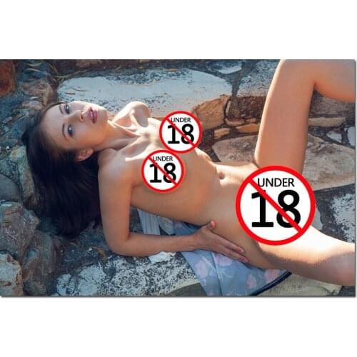 Sexy Girl Beautiful Model Wall Art Posters and Prints Canvas Paintings Wall Picture For Living Room Decor