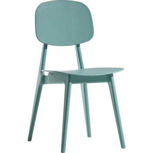 Minimalist Modern Plastic Nice Color Dining Chair fashion colorful cafe chair home balcony loft Side popular chair Leisure chair