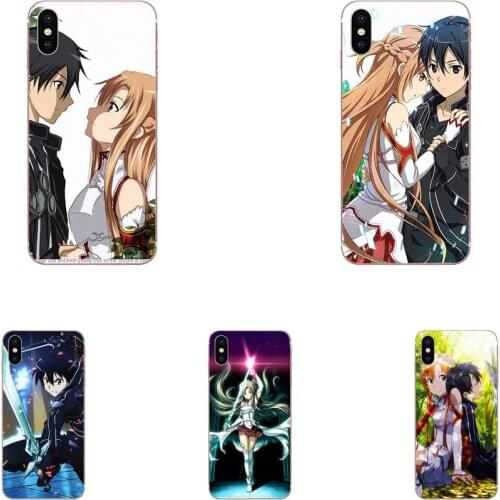 TPU Call Box For LG G7 ThinQ G5 G6 K50 Q60 K40 K8 Q7 2018 2017 V40 V30 V20 V10 Sword Art Online Sao Kirito