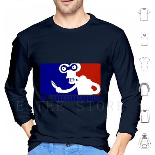 Major League Stab Hoodie Long Sleeve Major League Stab Beer Bender Dr Zoidberg Farnsworth Fry Funny Gym Leela Mashup Parody