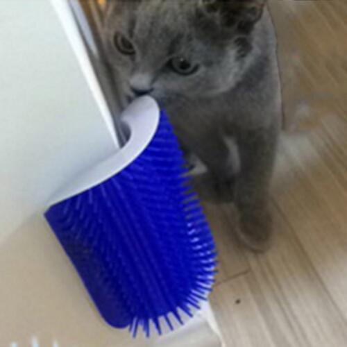 2019 Pet Cat Groomer Tool Corner Face Scratching Massage Comb Hair Removal Brush Comb for Dogs Cats Hair Shedding Trimming Tools