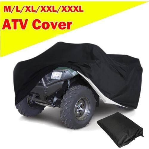 All size 3 colors Universal ATV Cover All Terrain Vehicle Beach motorcycle Protect WaterProof Anti-UV Dustproof Quad Bike Cover