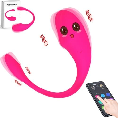 Magic Vibrators Smart Phone APP Wireless Control 10 Frequency Vibrating Clitoris G Spot Massager Adult Toys Powerful Sex Shop