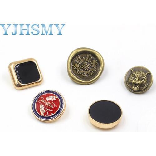 YJHSMY A-19512-510,10pcs/Lot 27/22/20mm,High quality metal buttons,cardigans,coat buttons,DIY material the garment accessories