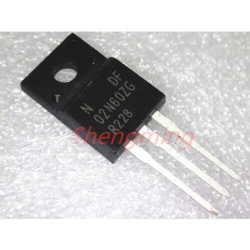 10PCS 02N60ZG NDF02N60ZG TO-220F