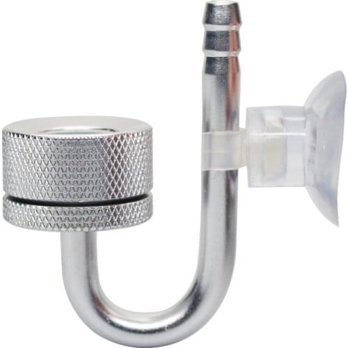 Aquarium CO2 Diffuser with Suction Cup Fish Tank CO2 Bubble Atomizer Reactor Solenoid Regulator Atomizer Aquarium CO2 Equipment