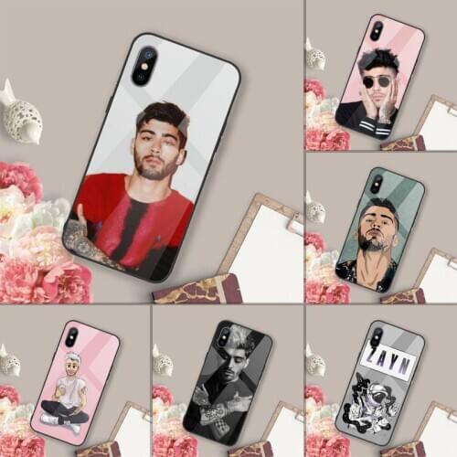 Zayn malik Aesthetic Amazing landscape Phone Case Tempered glass For iphone 6 6S 7 8 plus X XS XR 11 12 mini PRO MAX