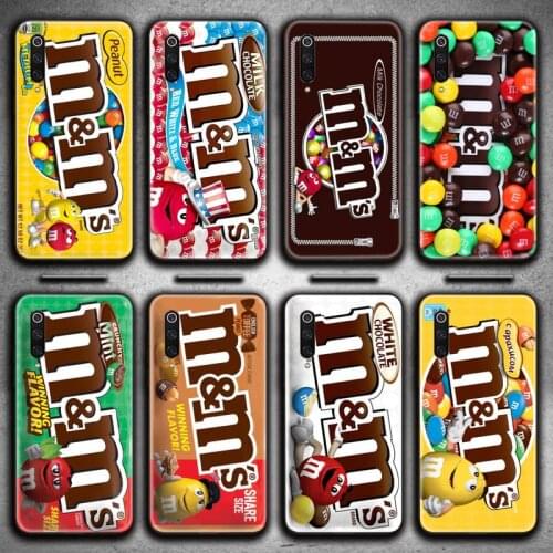 M&Ms Chocolate Nutella Bottle package Phone Case for Xiaomi Mi Note 10 Lite Mi 9T Pro xiaomi 10 10 CC9 Pro