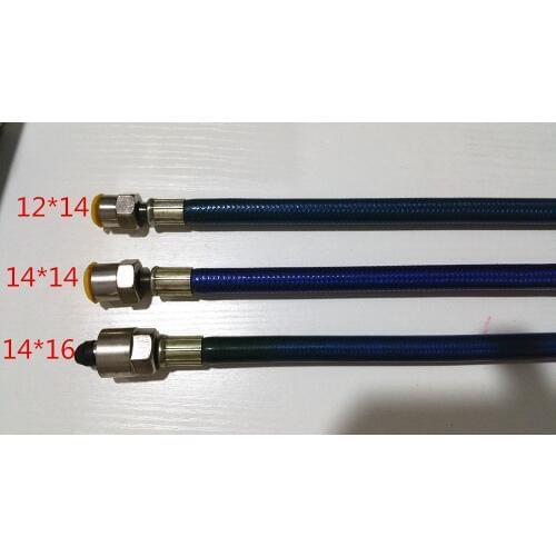 Resistant pressure 2500bar high pressure diesel pipe of 45CM, tube for common rail test bench