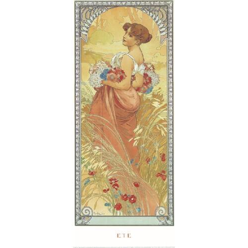 Home decor art Classical art palace Decorative painting Elegant beauty wearing long dress art picture print on canvas