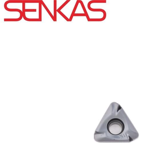 SENKAS Large feed face milling blade TDKT160616-M for TKFM90TD16 Face milling Cutter carbide insert milling cutter CNC