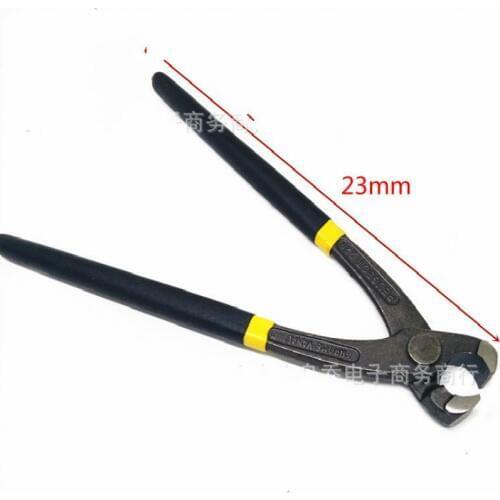 High quality 9 inch Installation tools top cutting pliers copper rivets crimping wire stripper ferrule jewelry making