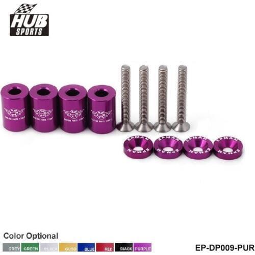 Racing 1" BILLET HOOD VENT SPACER RISER KITS FOR ALL TURBO / ENGINE/MOTOR SWAP 6MM HU-DP009