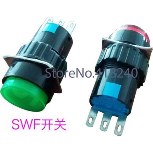 For SWF Start And Stop Red Button Switch KPB 161M-R1 Green KPB 160M-G1 Embroidery Machine Spare Parts