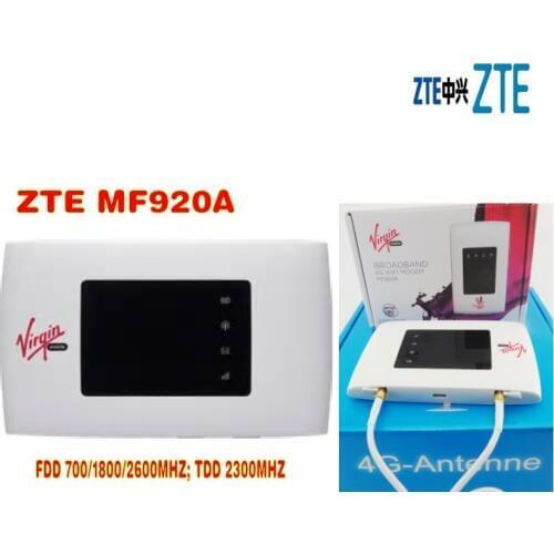 NEW Mobile Broadband 4G Router Wifi Modem ZTE MF920A Plus35dbi 4g antenna