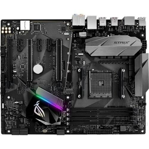 New ASUS ROG STRIX B350-F GAMING motherboard Socket AM4 DDR4 USB3.0 SATA3 64GB desktop motherboard Free shipping