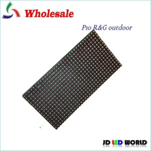 P10 Red&Green dual color outdoor led display screen modules