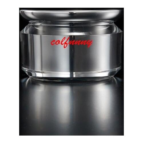 Empty Acrylic Lotion Cream Cosmetic Bottles Silver Luxury Skin Care Cream Jar Cream 30 50 80 120 ml Pump Container F042403