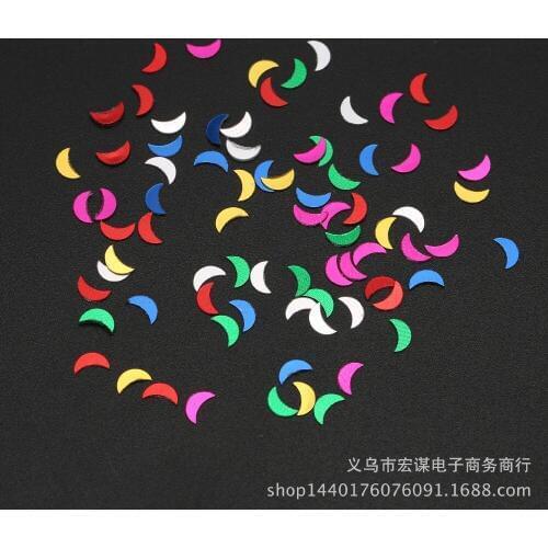 Multicolor Shining Romance Sparkle Star/Moon/Love Heart Wedding Decorations Party Confetti Table Decor Birthday Party Supplies