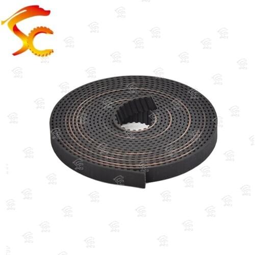 High Quality 10meters MXL 3MM timing belt width 3mm Rubber MXL-3mm small backlash MXL Open Belt For 3D print