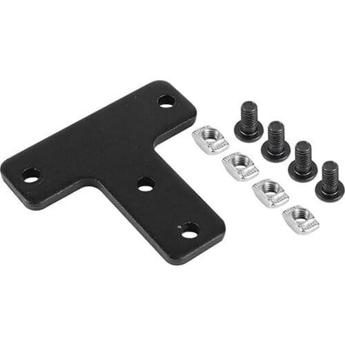 T-Type Fixed Plate Bracket with Boat-type/Brass Nut Screw set for CR-10S ENDER-3 3D Printer Accessories